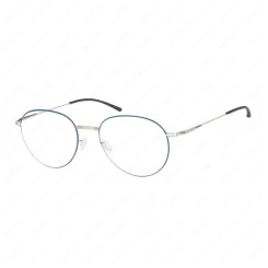 IC BERLIN Ove Pearl-Harbour Blue Circle Pearl Marine Blue Silk Pure