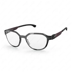IC BERLIN FLX 06 Raw Night Bordeaux-Shiny Graphite Black IC BERLIN FLX 06 Raw Night Bordeaux-Shiny Graphite Black