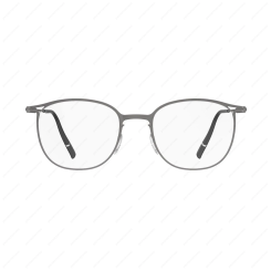 SILHOUETTE 5595 6560 Titanium Reframed