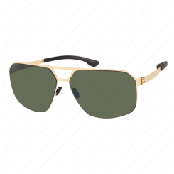 IC BERLIN Henry Matt-Gold Black Green Polarized IC BERLIN Henry Matt-Gold Black Green Polarized