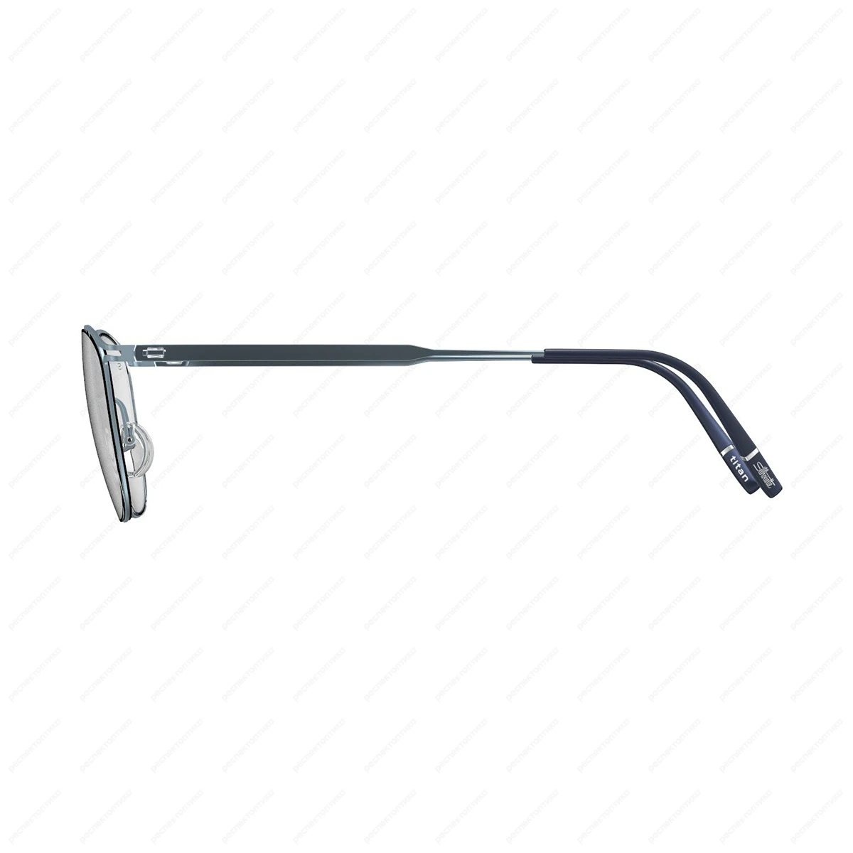 SILHOUETTE 5595 4540 Titanium Reframed